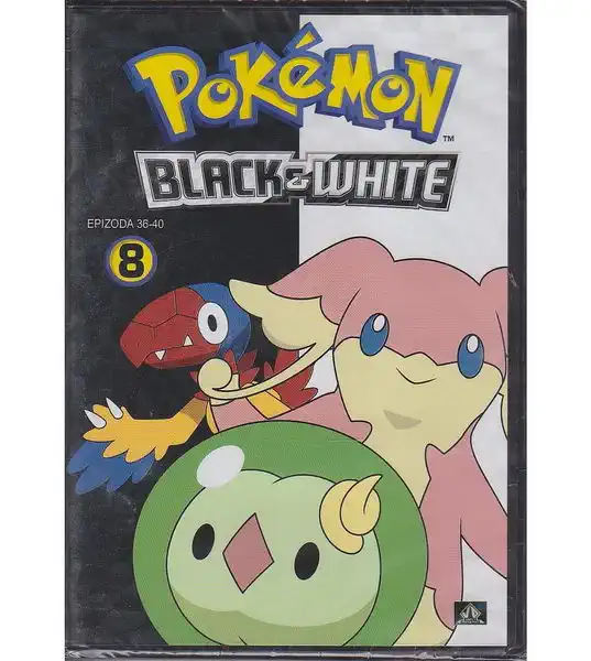 Pokémon black and white 8 - plast DVD