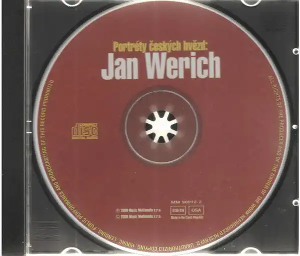 Portréty českých hvězd - Jan Werich - CD