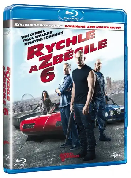 Rychle a zběsile 6 - DVD