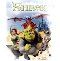 Shrek -plast DVD