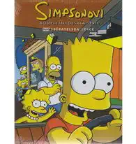 Simpsonovi - seriál - kompletní 10. série - DVD /bazarové zboží/
