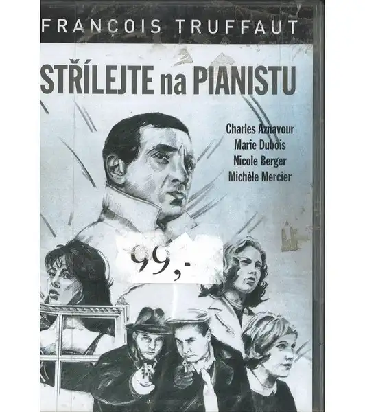 Střílejte na pianistu - Francois Truffaut ( originální znění, titulky CZ ) plast DVD