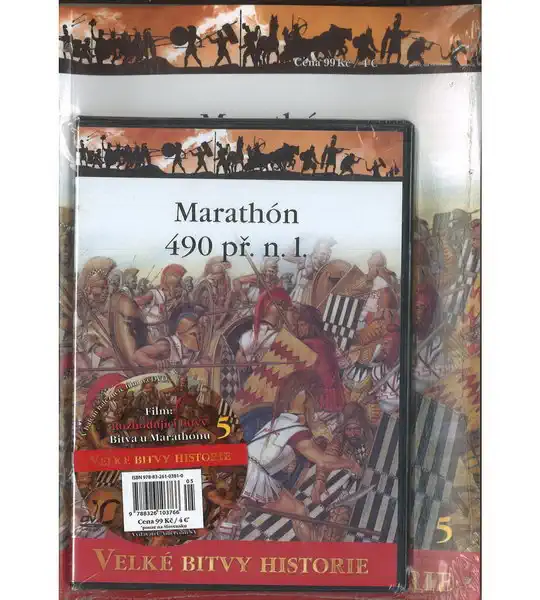 Velké bitvy historie 5 - Marathón 490 př. n. l. - (časopis + DVD)