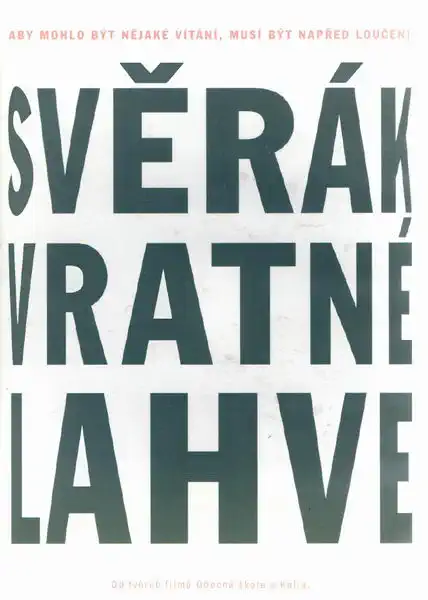Vratné lahve - DVD pošetka