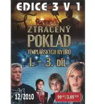 Ztracený poklad templářských rytířů komplet 3 DVD
