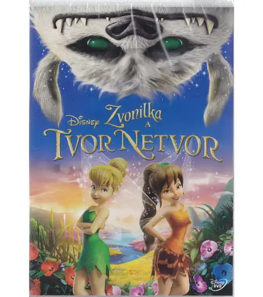 Zvonilka a tvor Netvor ( bazarové zboží ) plast DVD