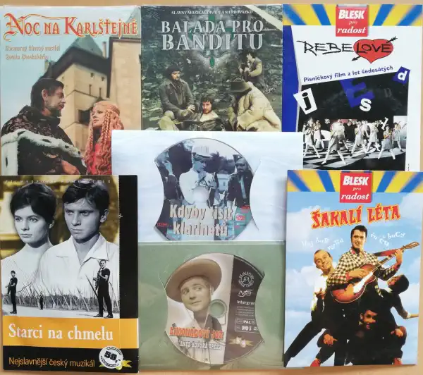 Kolekce český muzikál - 7 DVD