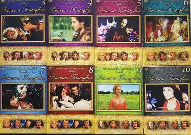 Kolekce Princezna Fantaghiro 8 DVD ( nekompletní, chybí díl č. 1,2 )