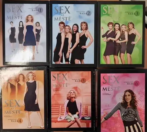 Sex ve městě - kolekce 1.-6. řada (18DVD) - Bazarové zboží DVD