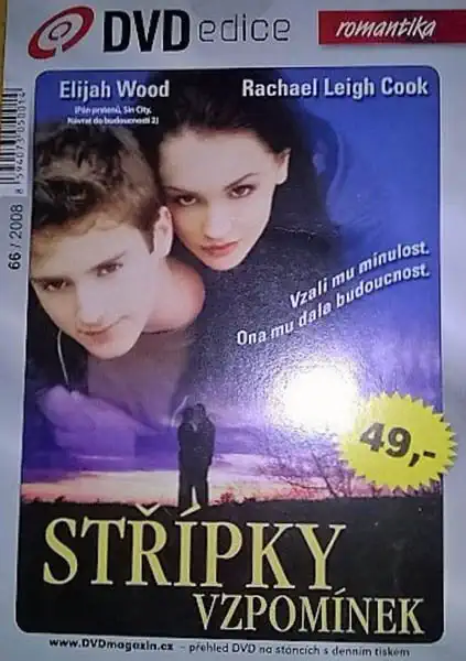 Střípky vzpomínek - DVD pošetka