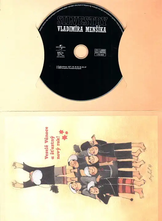 Silvestry Vladimíra Menšíka ( dárkový obal ) - DVD /bazarové zboží/