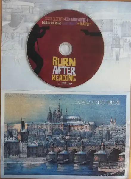 Po přečtení spalte - dárková obálka - DVD