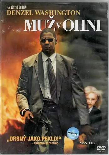Muž v ohni ( bazarové zboží ) - DVD plast