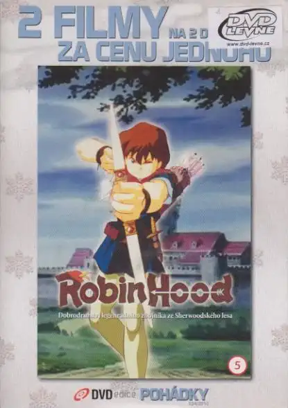 Robin Hood + Zorro mstitel - DVD