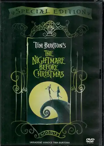 Ukradené Vánoce Tima Burtona / The nightmare before christmas ( originální znění s CZ titulky ) - DVD