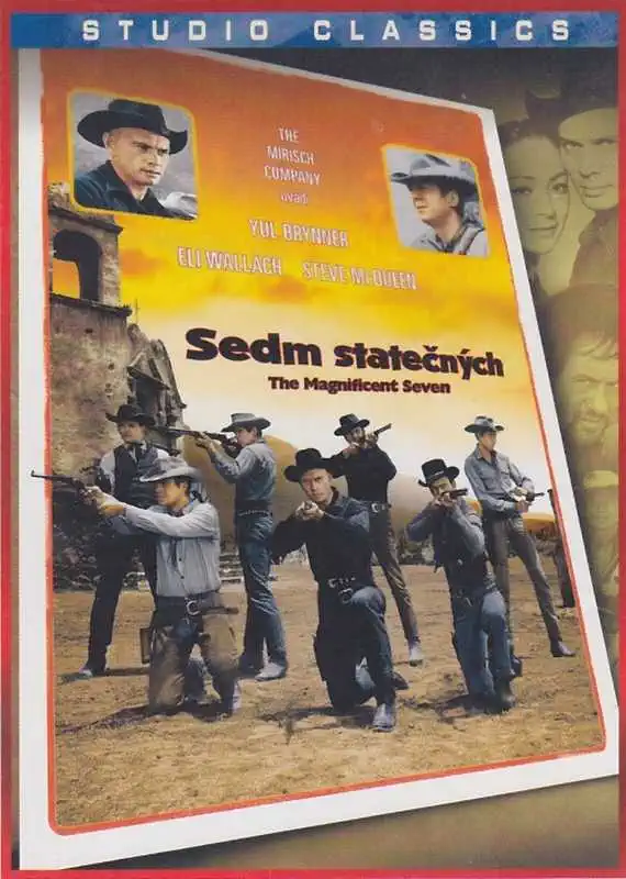Sedm statečných - DVD plast