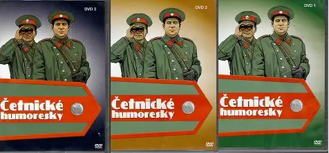 Četnické humoresky - kompletní seriál 15DVD - bazarové zboží