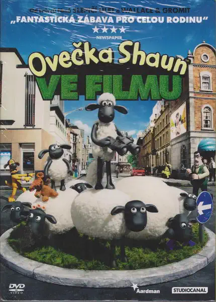 Ovečka Shaun Ve filmu - DVD