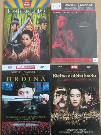 Kolekce Zhang Yimou - 4 DVD