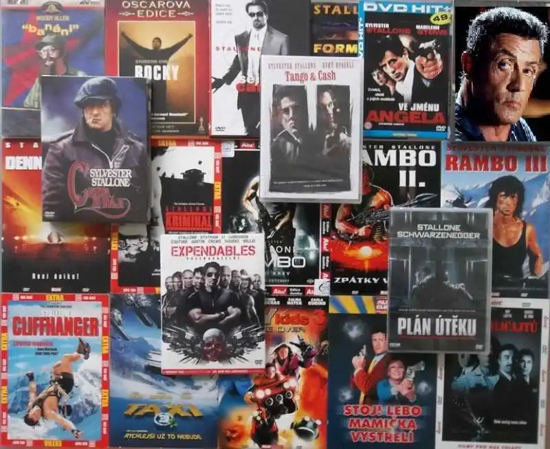 Velká kolekce Sylvestr Stallone - 19 DVD