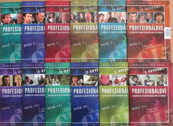 Kolekce Profesionálové - 12 DVD (Nekompletní série)