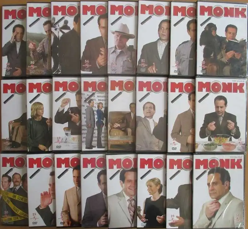 Kolekce Monk - 24 DVD (Nekompletní série)