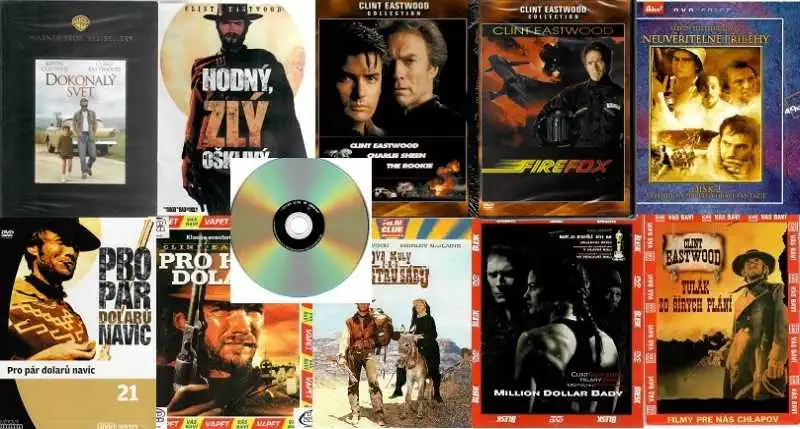 Kolekce Clint Eastwood - 11 DVD