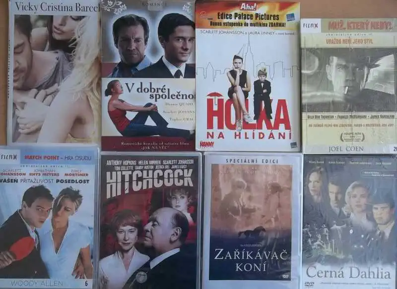 Kolekce Scarlett Johansson - 8 DVD