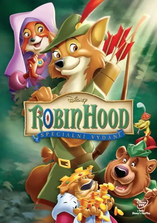 Robin Hood - speciální vydání ( Disney ) - DVD plast /bazarové zboží/