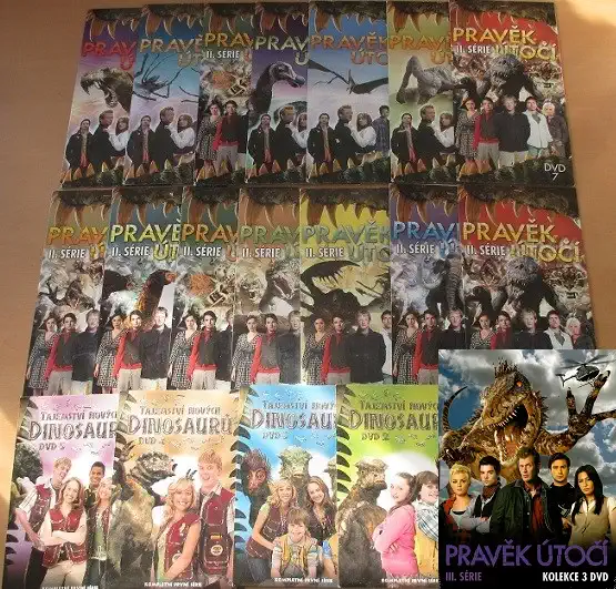 Kolekce Pravěk v seriálech - 20 DVD