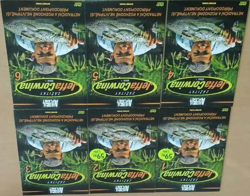 Kolekce Zážitky Jeffa Corwina - 6 DVD
