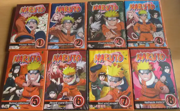 Kolekce Naruto - 8 DVD