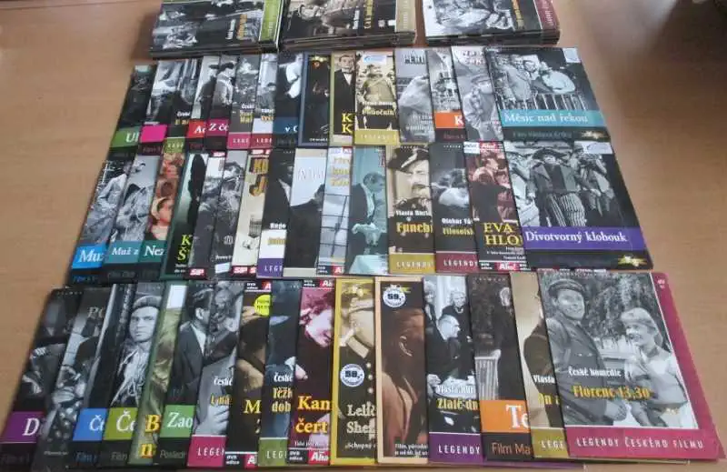 Velká kolekce filmů pro pamětníky - 95 DVD