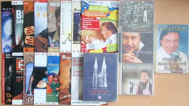 Kolekce českých zpěváků - 20 CD