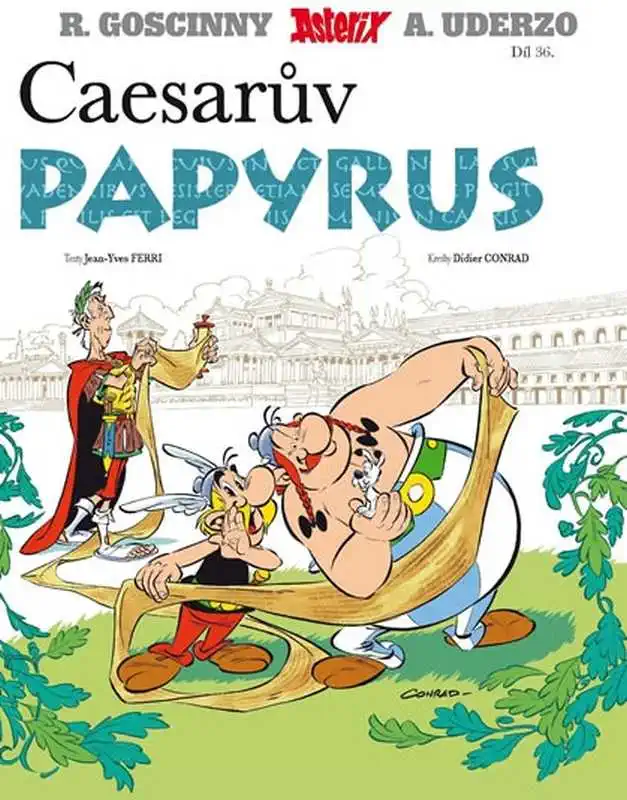 Asterix 36 - Caesarův papyrus - R. Goscinny, A. Uderzo