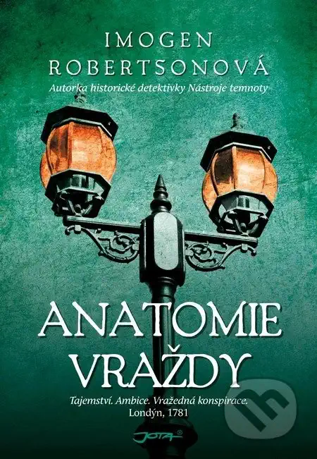 Anatomie vraždy - Imogen Robertsonová - poškozený obal