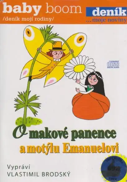 O makové panence a motýlu Emanuelovi - CD