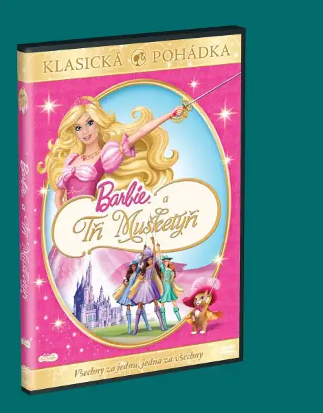 Barbie a tři mušketýři - DVD