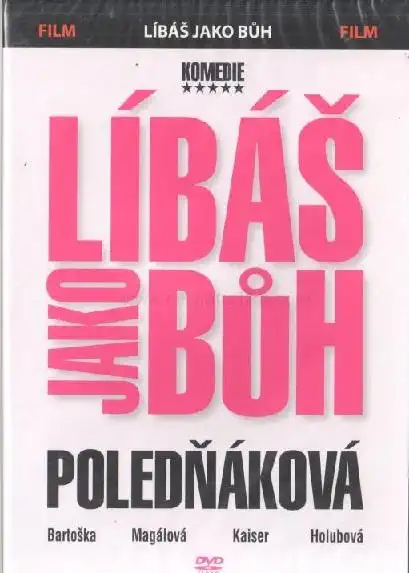 Líbáš jako Bůh - DVD dárková obálka