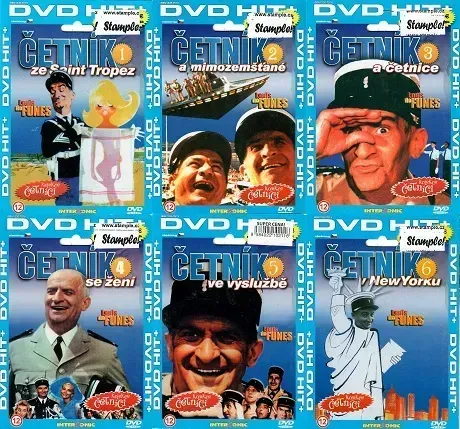 Kolekce Četník 6DVD ( pošetky)