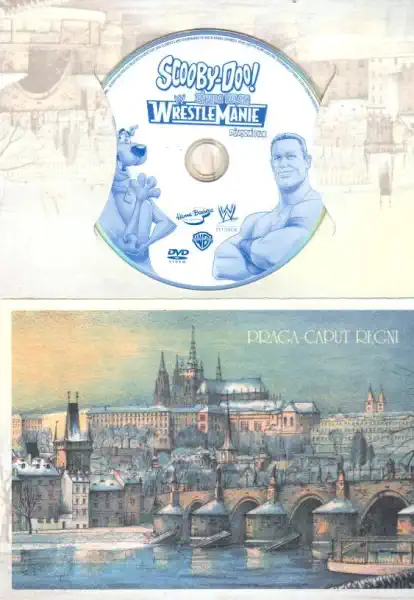 Scooby Doo: Záhada kolem Wrestlemánie - DVD dárková obálka -bazarové zboží