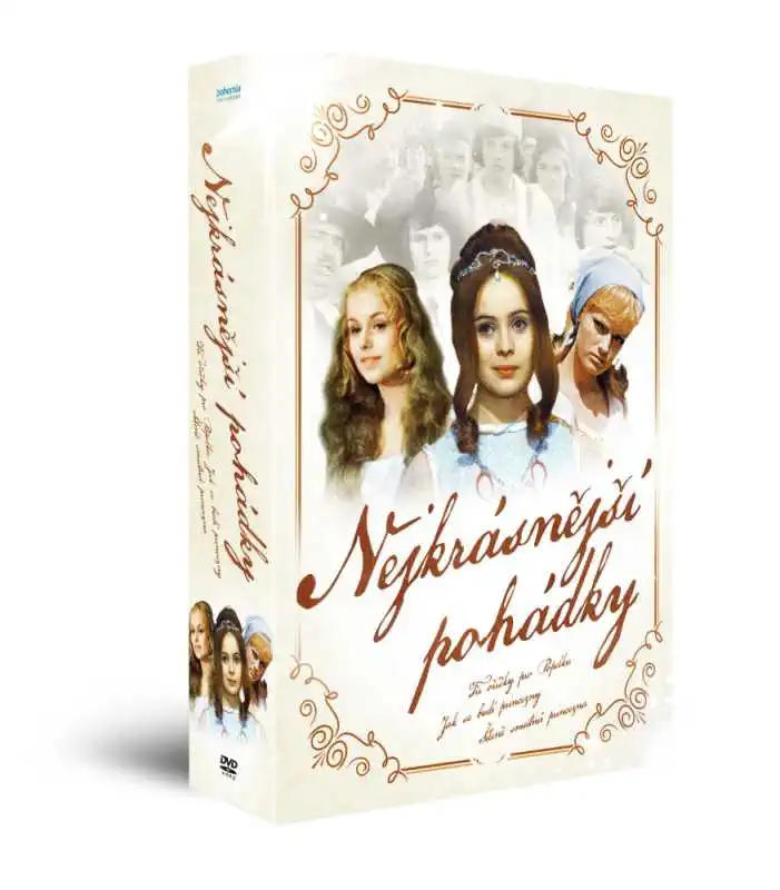 Nejkrásnější pohádky: Tři oříšky pro Popelku + Šíleně smutná princezna + Jak se - DVD