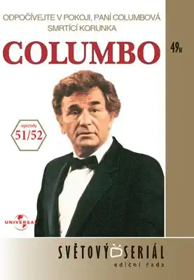 Columbo 51/52 - Odpočívejte v pokoji, paní Columbová/Smrtící korunka - DVD pošetka