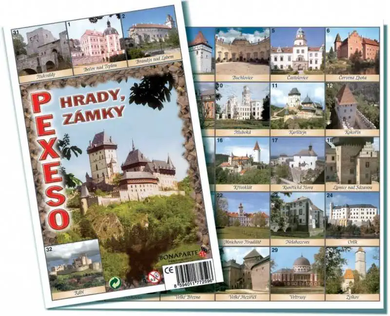 Pexeso: Hrady, zámky