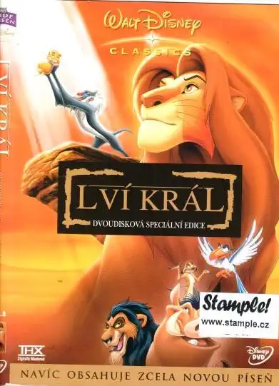 Lví král - dvoudisková edice/bazarové zboží/