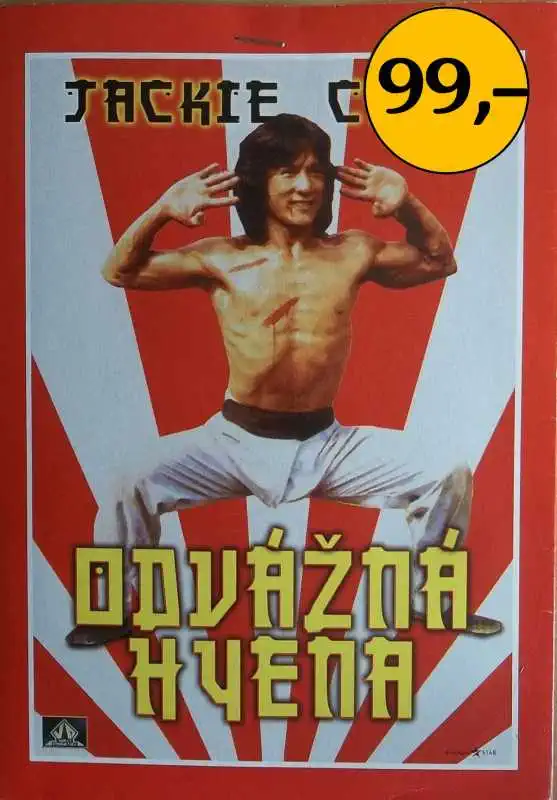 Odvážná hyena - DVD pošetka
