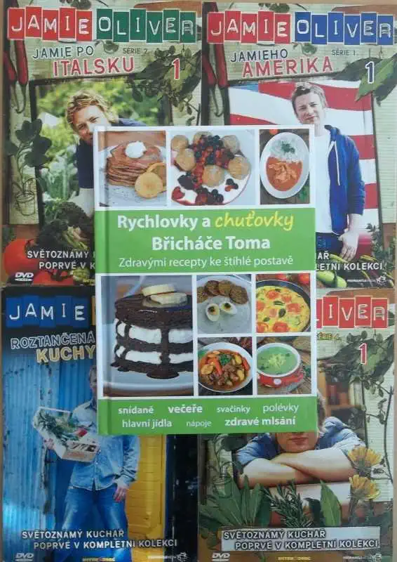 Rychlovky a chuťovky Břicháče Toma + 4DVD zdarma