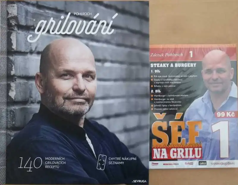 Grilování - Pohlreich + DVD DÁREK - bazarové zboží