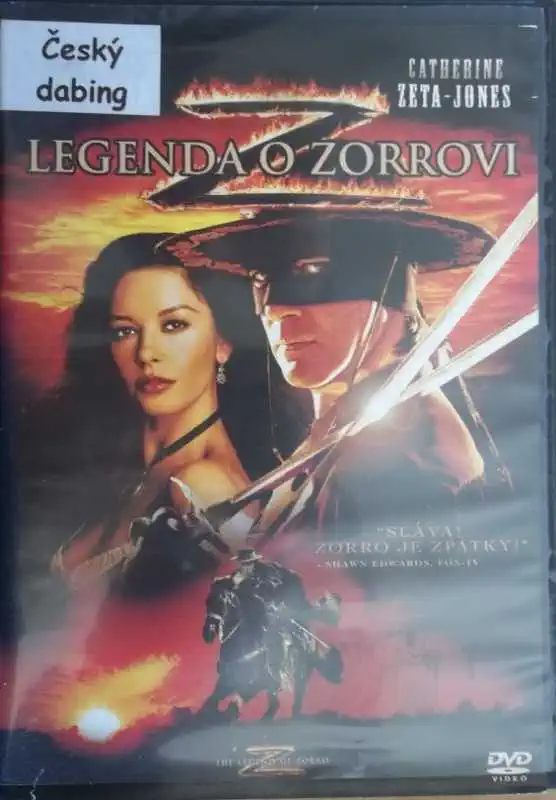 Legenda o Zorrovi - DVD plast - bazarové zboží