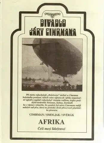 Divadlo Járy Cimrmana ( Afrika ) - plast DVD /bazarové zboží/